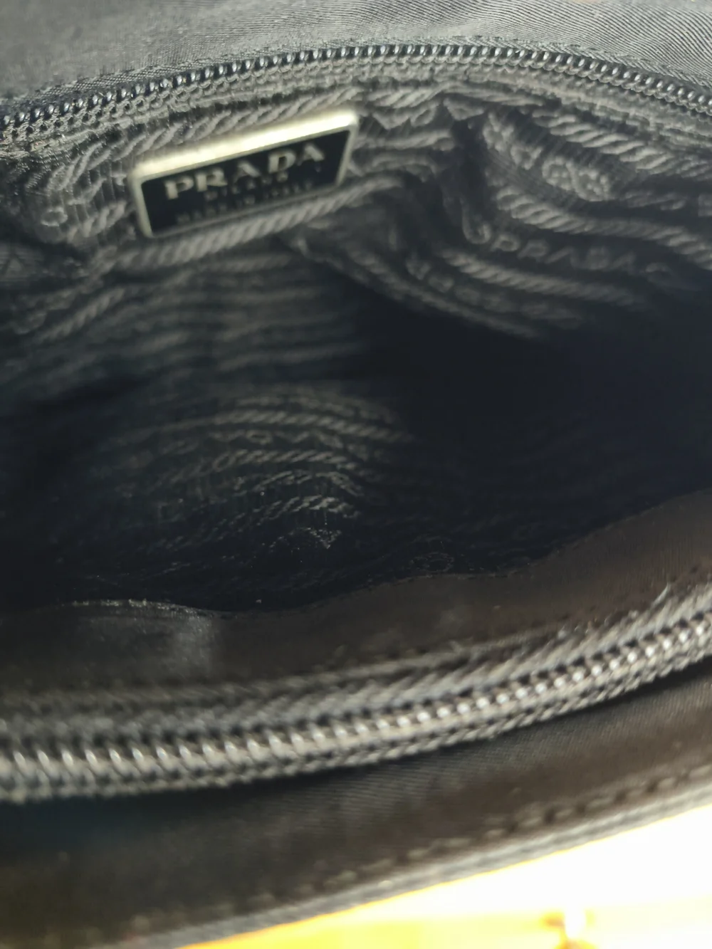 Prada Black Nylon Tessuto Small Tote Bag - Vintage - COA Included - very clean - Picture 8 of 16